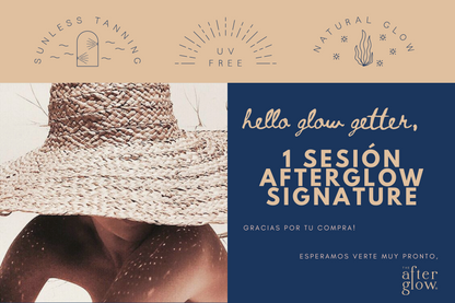 THE AFTERGLOW SIGNATURE 1 Sesión de bronceado en spray